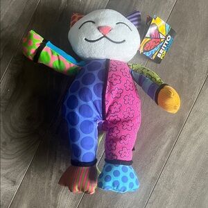 Britto Pop Plush Toy Coco the Cat